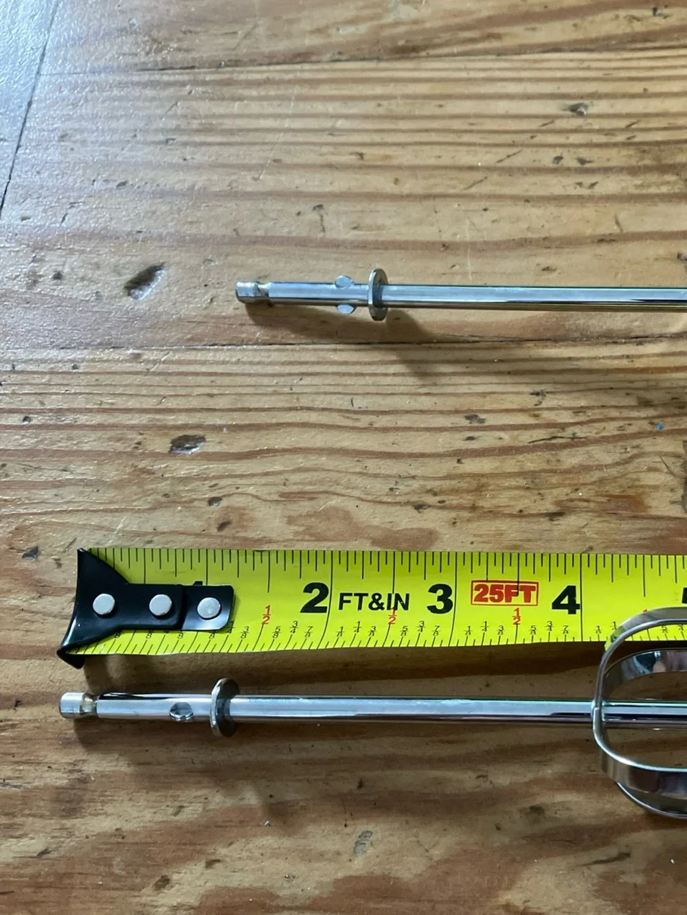 Replacement Hand Mixer Beaters For Handheld Mixer Stainless Steel 6.5” Long